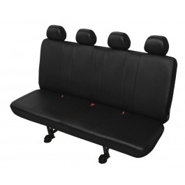 Sitzbezug Transporter DV4, für 4er-Sitzbank (Breite 167 - 175 cm) und 4 Kopfstützen / "Practical" Kunstleder schwarz