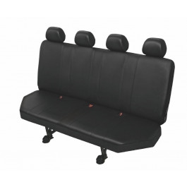 Sitzbezug Transporter DV4 XL, für 4er-Sitzbank (Breite 160 - 165 cm) und 4 Kopfstützen / "Practical" Kunstleder schwarz