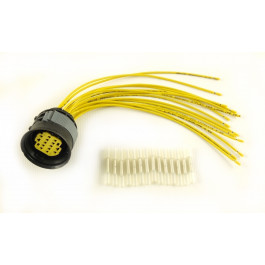 Stecker Reparatursatz Scheinwerfer Stecker Fiat Punto EVO 199, Punto ab 2012, Panda 169, Lancia Ypsilon, Alfa Romeo 159