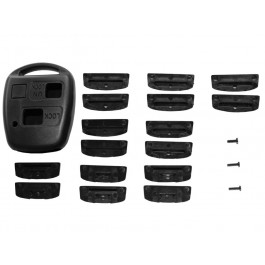 Schlüsselkopfgehäuse TOYOTA für 2 UND 3 Tasten mit 8 Adapter Kits