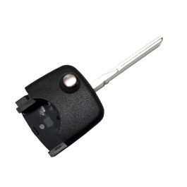 Schlüsselkopfgehäuse Unterteil, eckig  mit Rohling, versch. Audi A4 für KEY4004 + KEY4005