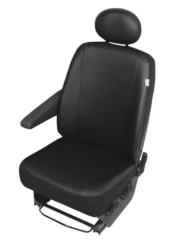 Sitzbezug Transporter DV2 L, für Doppelsitz und 2 Kopfstützen / Practical  Kunstleder schwarz