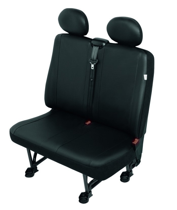 Sitzbezug Transporter DV2 L, für Doppelsitz und 2 Kopfstützen / Practical  Kunstleder schwarz