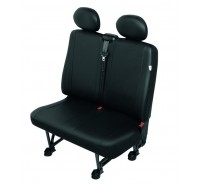 Sitzbezug Transporter DV2 L, für Doppelsitz und 2 Kopfstützen / "Practical" Kunstleder schwarz
