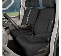 Sitzbezug Transporter DV2 Trafic III / Vivaro B / Talento / NV 300 - 100 %  Passform, für Doppelsitz mit