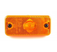 Seitenmarkierungsleuchte, orange; incl. Lampenfassung eckig für W5W-Glühlampe 