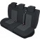 Sitzbezüge-Set für 1 Rücksitzbank und 5 Kopfstützen, Gr. L - XL / Stoffmuster "Perun" anthrazit