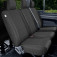 Sitzbezug Transporter DV3 Trafic III / Vivaro B / Talento / NV 300 - 100 % Passform, für 3er Sitzbank und 3 Kopfstützen / schwarz