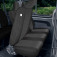 Sitzbezug Transporter DV3 Split (geteilt) Trafic III / Vivaro B / Talento / NV 300 - 100 % Passform, für 3er Sitzbank mit "umklappbarem" Sitzrücken und 3 Kopfstützen / schwarz
