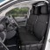 Sitzbezug-Set Front "1 + 2" für Peugeot Expert III / Traveller (ab 2016), Citroen Jumpy III / SpaceTourer (ab 2016), Opel Vivaro C / Zafira Life (ab 2019), Toyota ProAce II / ProAce Verso II (ab 2016) - 100 % Passform, für Einzelsitz und Doppelsitzbank mi